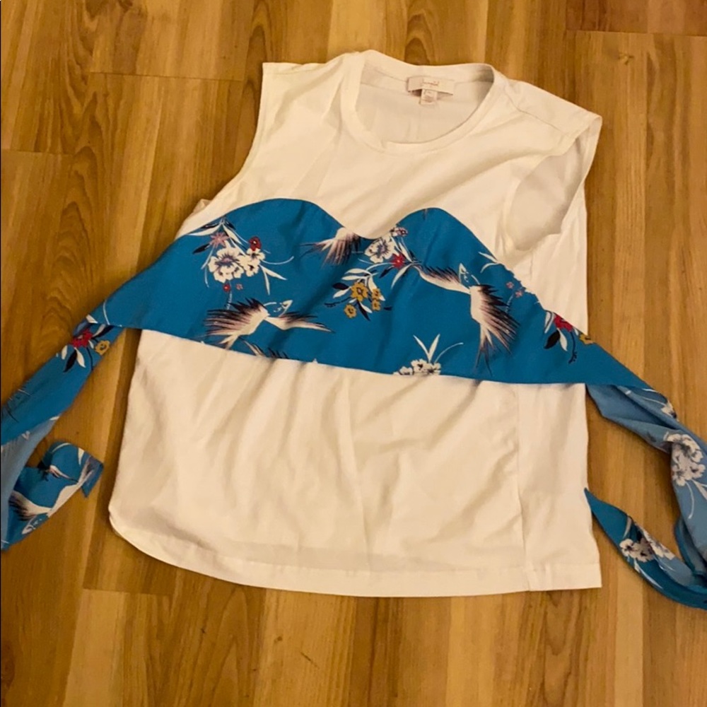 Kimono style tank top from Saks FIFTH Avenue